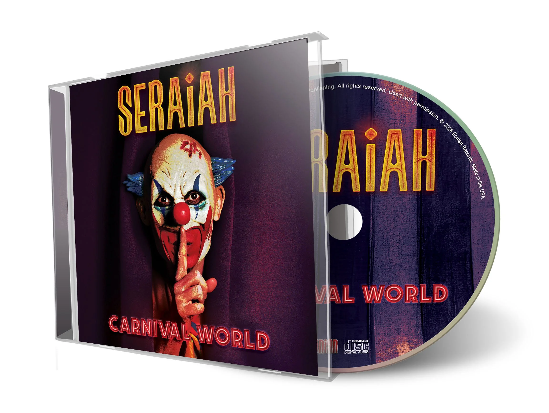 Shall we☆Carnival CD BluRay SERAIAH - Carnival World — Eonian Records